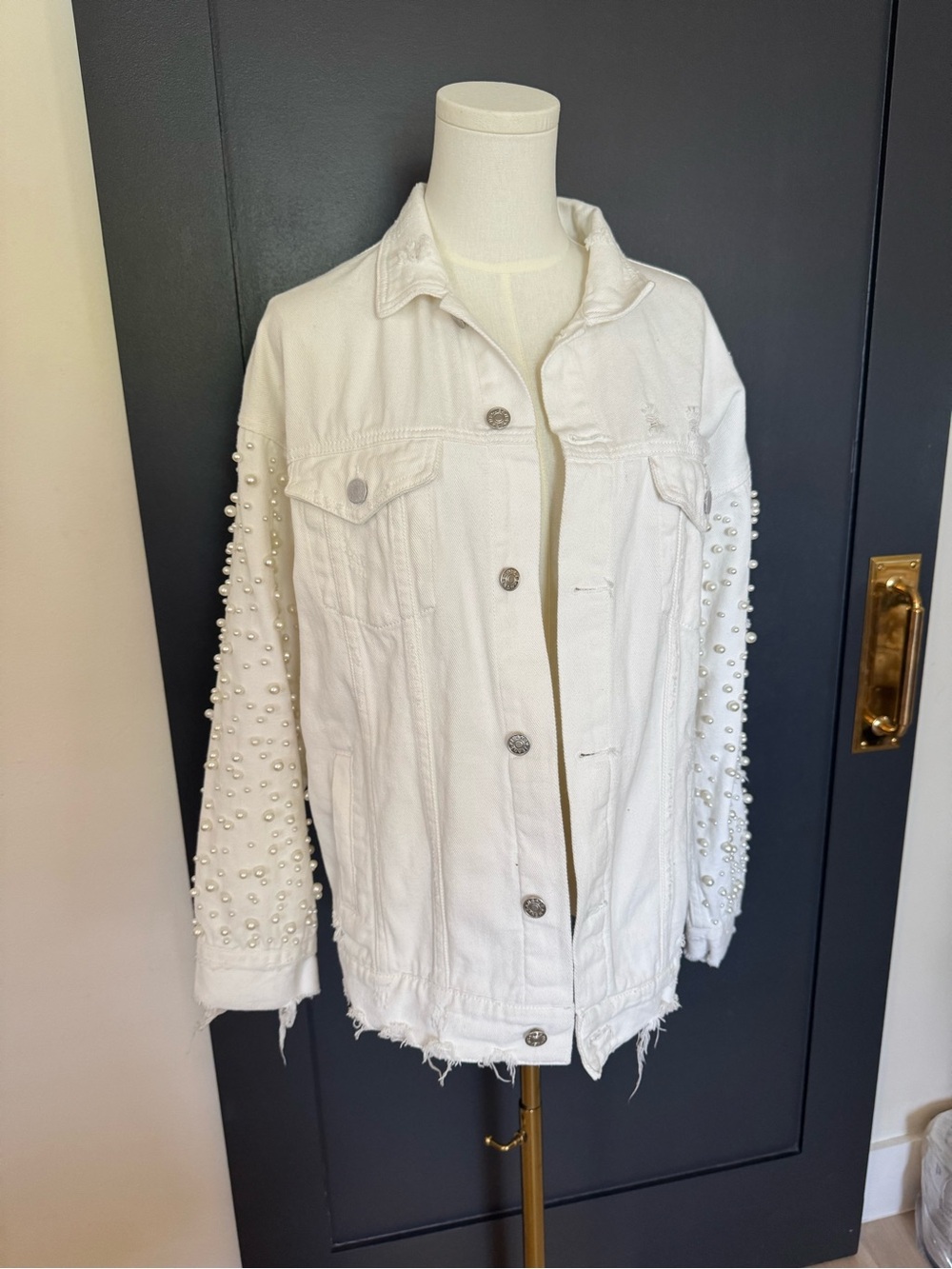 Sunset + Spring White Cotton Top
